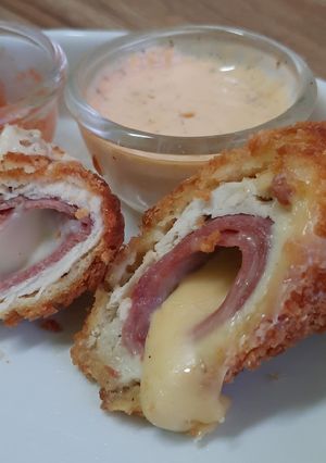 Foto resep MEG Cheese Chicken Cordon Bleu