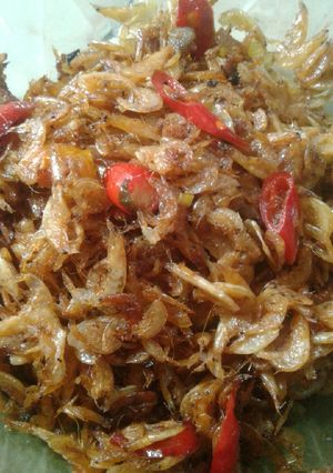 Foto resep Oseng ikan rebon