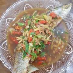 A picture of Ikan belanak masak tauco.