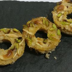 A picture of Baked wheat porridge.