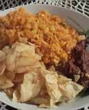 Arroz con atún de vegetales 🍜