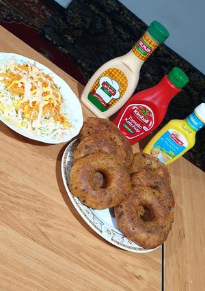 عکسی از دستور دونات پیتزایی