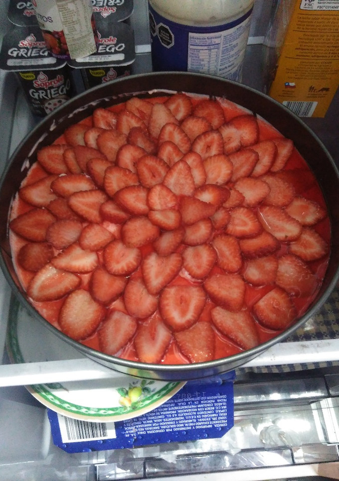 Una foto de Tarta de frutillas