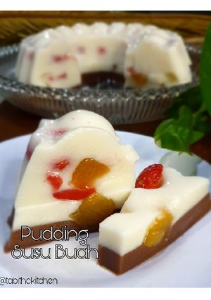 Foto resep 30.Pudding Susu Buah