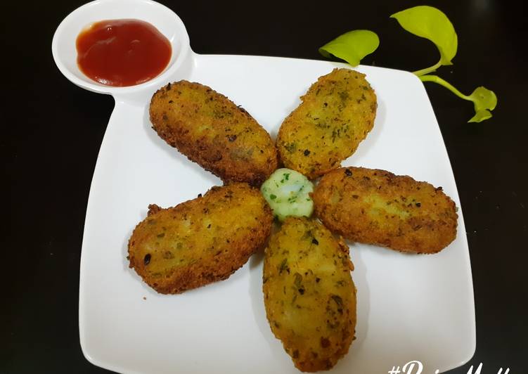 Poha Cutlets