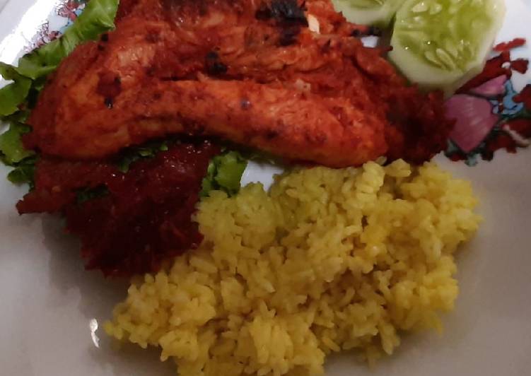 DICOBA@ Resep Ayam bakar bumbu rujak merah resep masakan rumahan yummy app
