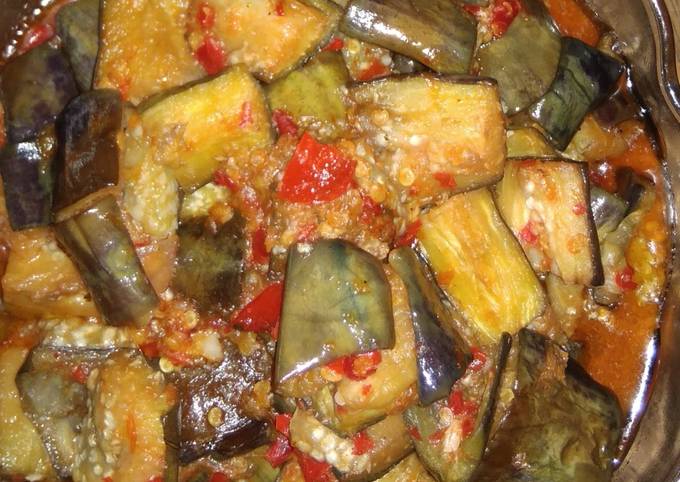 Resep Balado Terong Makyuss, Lezat