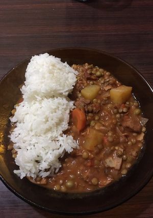 Una foto de Guiso de lentejas