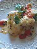 Merluzzo con pomodorini