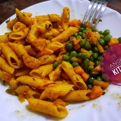 A picture of Masala Pasta.