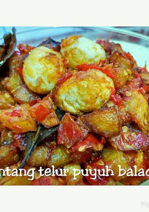Foto resep Kentang Dan telur puyuh balado