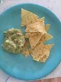 Guacamole and chips