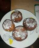 Berlines con manjar fritos