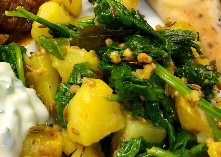 Now You Can Have Your Saag Aloo #MyCookbook