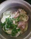 Canh bắp cải hầm giò heo 💜