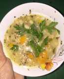 Fasolada o sopa de alubias griegas