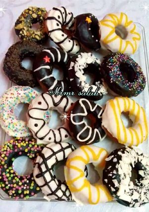 صورة لوصفة الدونات او الدونتس 🍩🍩 🇪🇬💪✌👍