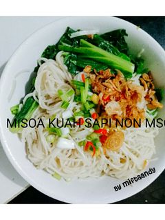 Foto resep Misoa kuah sapi non msg