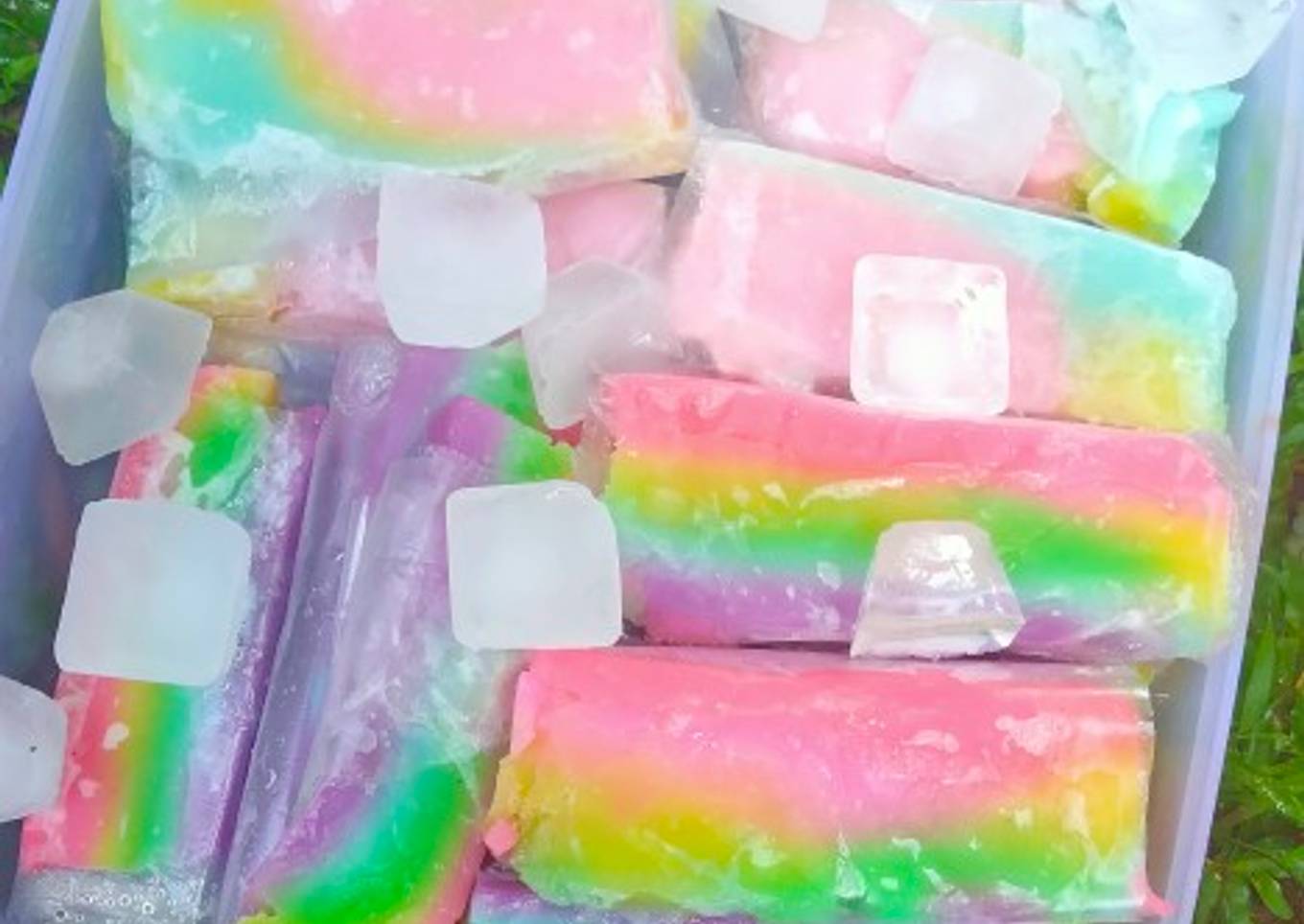 Es gabus/es kue hun kwe untuk jualan