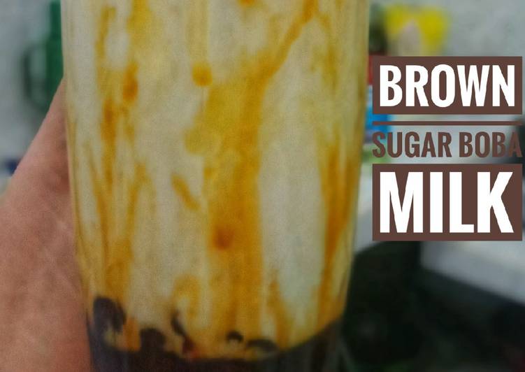 Brown Sugar Boba Milk