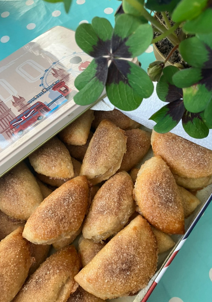 Una foto de Pastelitos de boniato para Navidad