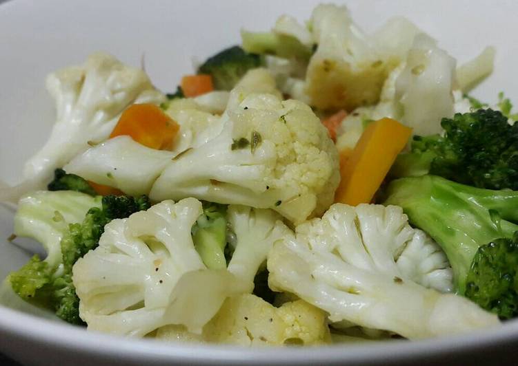 Simple Way to Make Perfect Healthy broccoli and cauliflower recipe