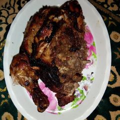 A picture of Daddawa oven grilled chicken.