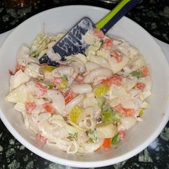 Mac Russian salad A picture of Mac Russian salad.