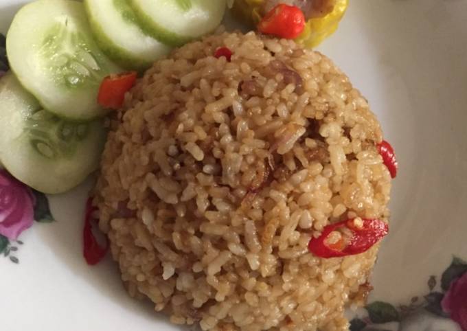 Nasgor Simple Praktis tanpa telur