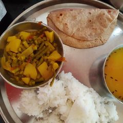 A picture of Gawar beans dry vegetables.