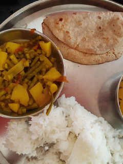 A picture of Gawar beans dry vegetables.