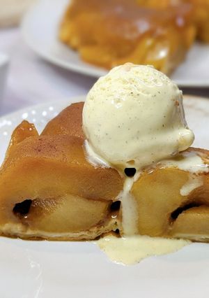 Une photo de Recette de la tarte tatin : Un classique