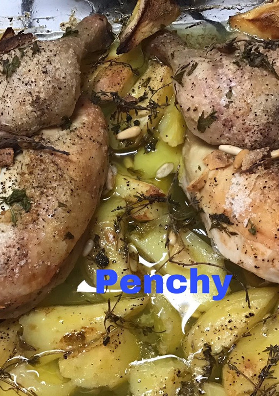 Una foto de Asado de pollo clásico de casa