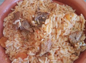 صورة لوصفة رز في كوكوطة