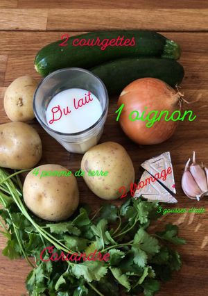 Une photo de Velouté de courgettes