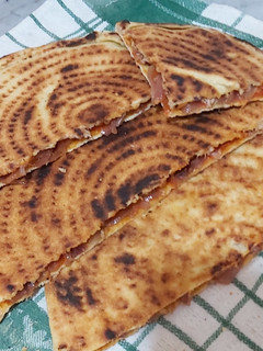 صورة لوصفة كسرة محشية بالبصل