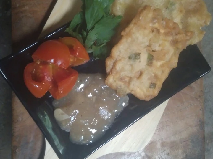 Langkah Gampang Menyiapkan Resep Tempe kemul lada hitam ala emak salsa yang Sempurna Anti Ribet, Lezat Sekali