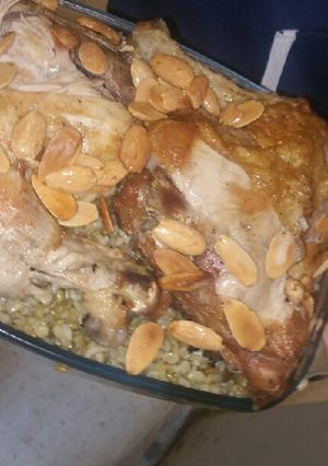 صورة لوصفة فريكه بالدجاج