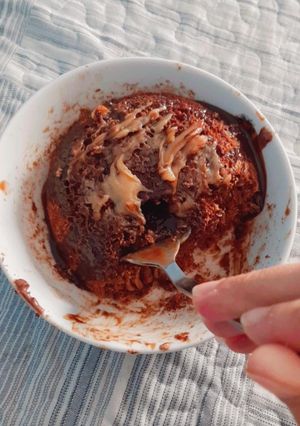Una foto de Bizcocho esponjoso vegano saludable