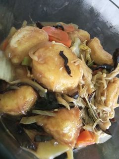 Foto resep Sapo Tofu Mix Jamur Enoki