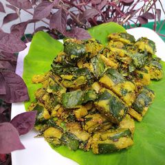 A picture of Arbi Ke Patte Ki Sabji.
