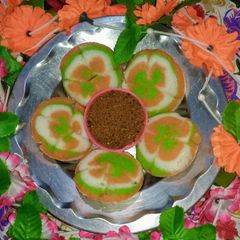A picture of Flower idli.