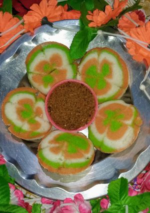 A picture of Flower idli.
