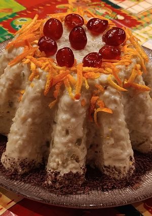 Gyümölcsrizs kuglóf formában #gluténmentes #tejmentes recept fotója
