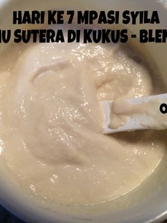 Foto resep Mpasi tunggal 6m pure tahu