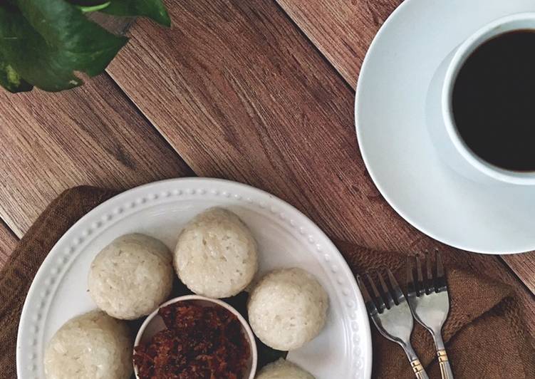 Resepi Pulut Inti Kelapa Manis yang Mudah