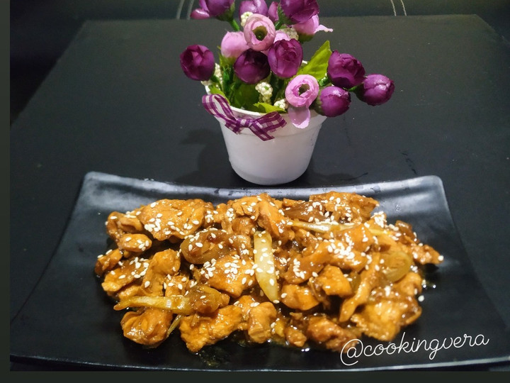 Cara Gampang Membuat Ayam Teriyaki ala hokben😜, Enak