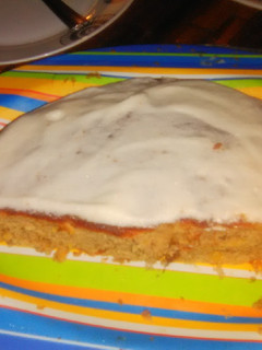 Una foto de Torta de cambur o plátano
