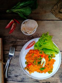 Foto resep Mie Goreng Tek Tek Bandung
