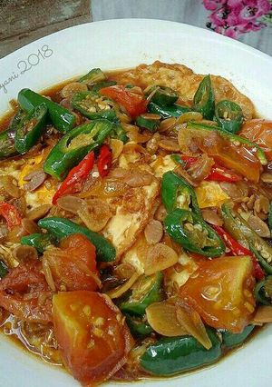 Foto resep Telur ceplok masak tauco